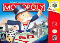Monopoly Nintendo 64 US box art